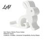 3D Printed Cell Phone Stand Cute Rabbit Holder Stand Bunny Office Desk Holder Shape Mobile Universal Hands-Free Desktop Mount for Smartphones
