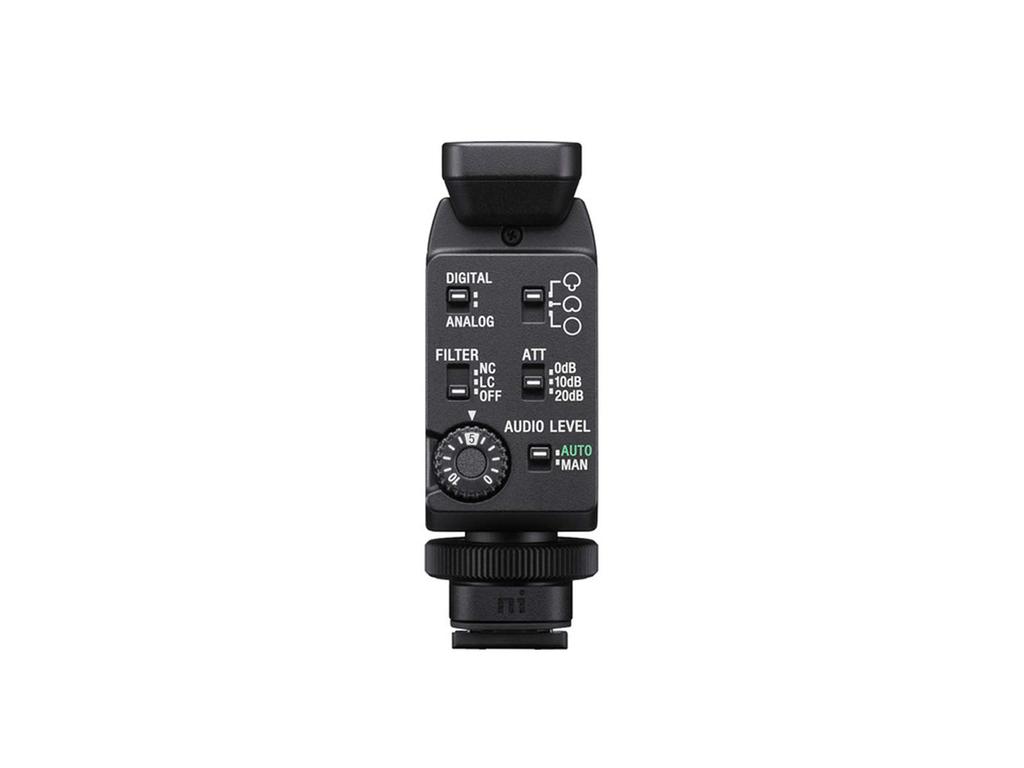 Sony Camera Shotgun Variable with Windscreen ECM-B1M Microphone, Microphone, Directionality,