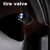 WKPY3 Car Wheel Tire Valve Caps Tyre Stem Covers Airdust Waterproof For BMW E61 E81 E87 1 2 3 4 5 6 7 Series X1 X3 X4 X5 X6 F20 E90