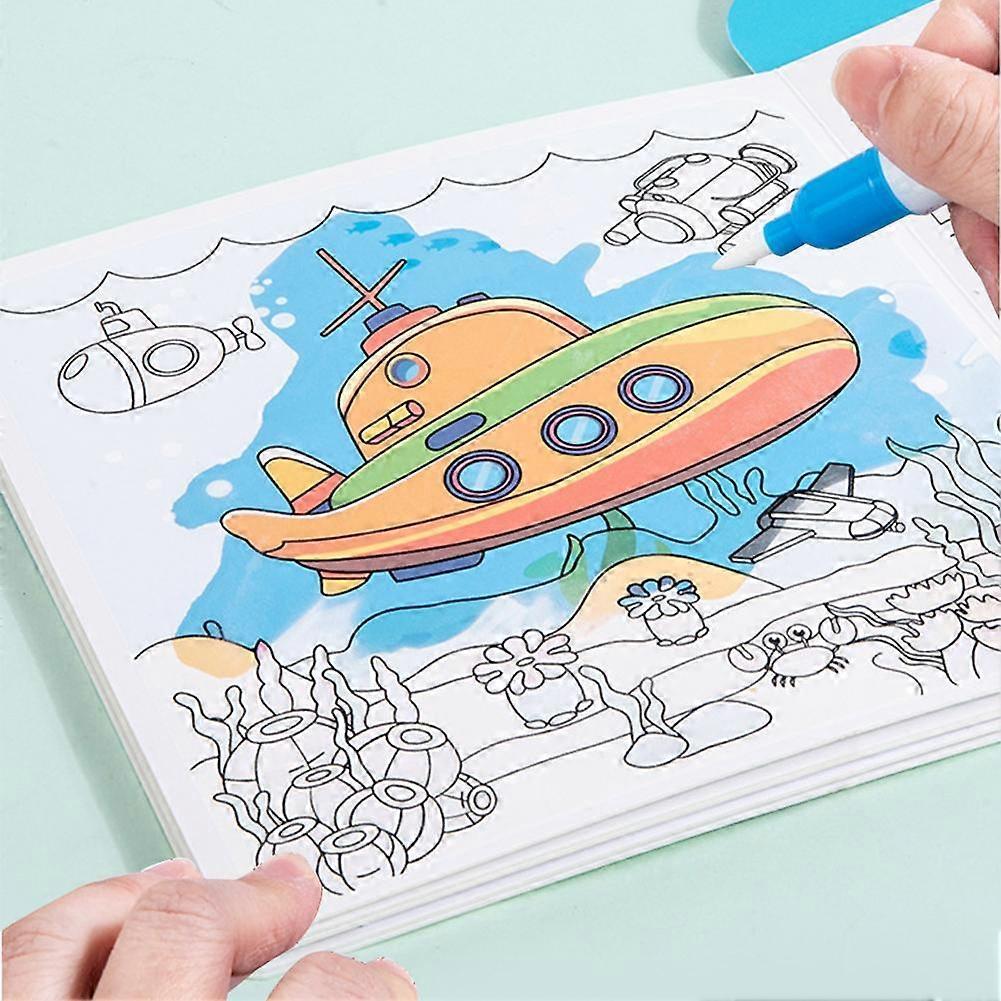 Magical Water Painting Book For Children Creative Art Learning
