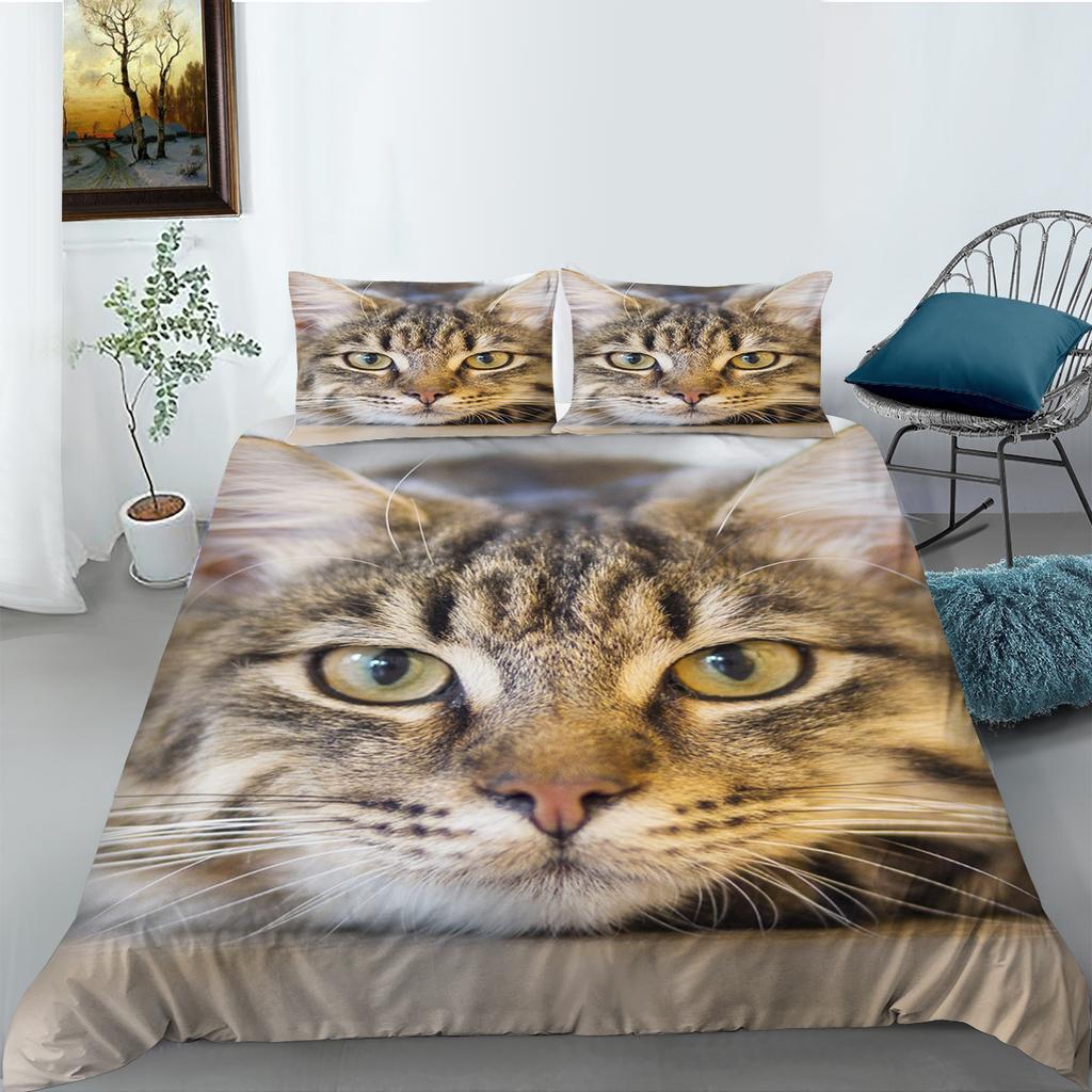 3D Digital Printing Bedding Set Bedroom Quilt Cover Pillow Cover Home Bedding Set AU/EU/US Full Size Single/Double Bed