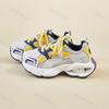 Woman Chunky Sneakers Fashion Double Lace Up Breathable Mesh Casual Sport Shoes Trendy Versatile Height Increase Platform Shoes