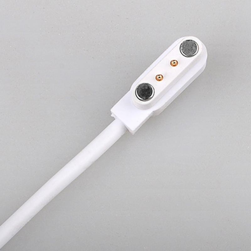 Cavo di Ricarica Rapida USB Porta Dati Adattatore Caricabatterie Dock Staffa Magnetica Supporto per 2 Pin per Smartwatch