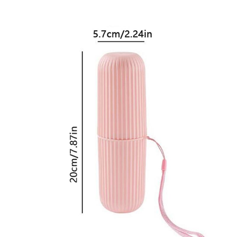 Portable Toothbrush Cup Bathroom Toothpaste Holder Storage Case Storage Cup