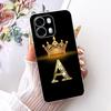 For OPPO A6s CPH2789 2026 Fashion Crown Letter Phone Case For Oppo A6S 5G Soft Silicone TPU Cases