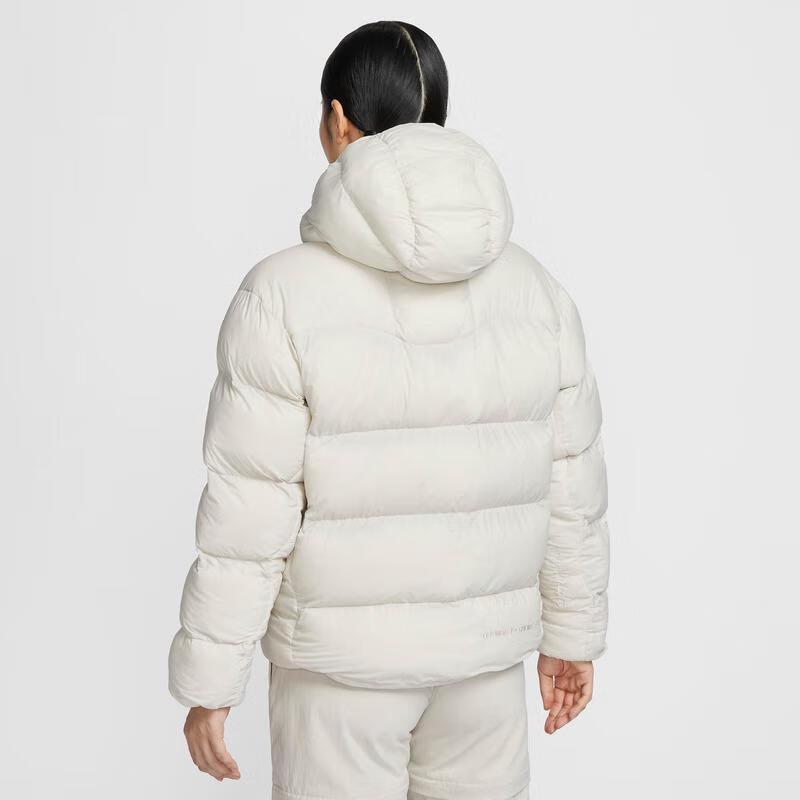 Nike ACG Series Solid Thick Warm Hooded Puffer Jacket Women Jackets White FZ6762-104