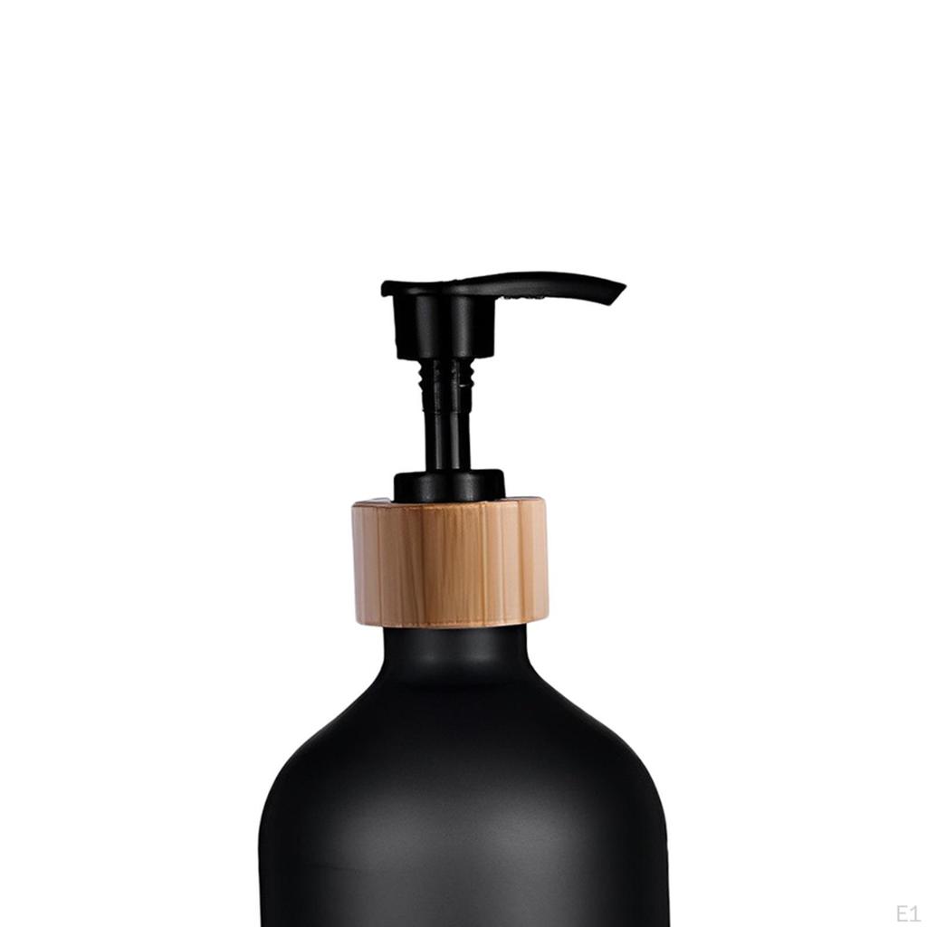 Liquid Bottle Soap Dispenser Manual Refillable Shampoo Lotion for