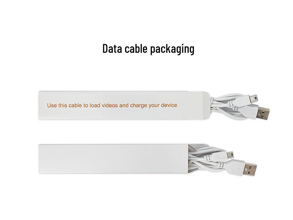 Multifunctional Commercial Wedding Video Invitation Linen Video Brochure