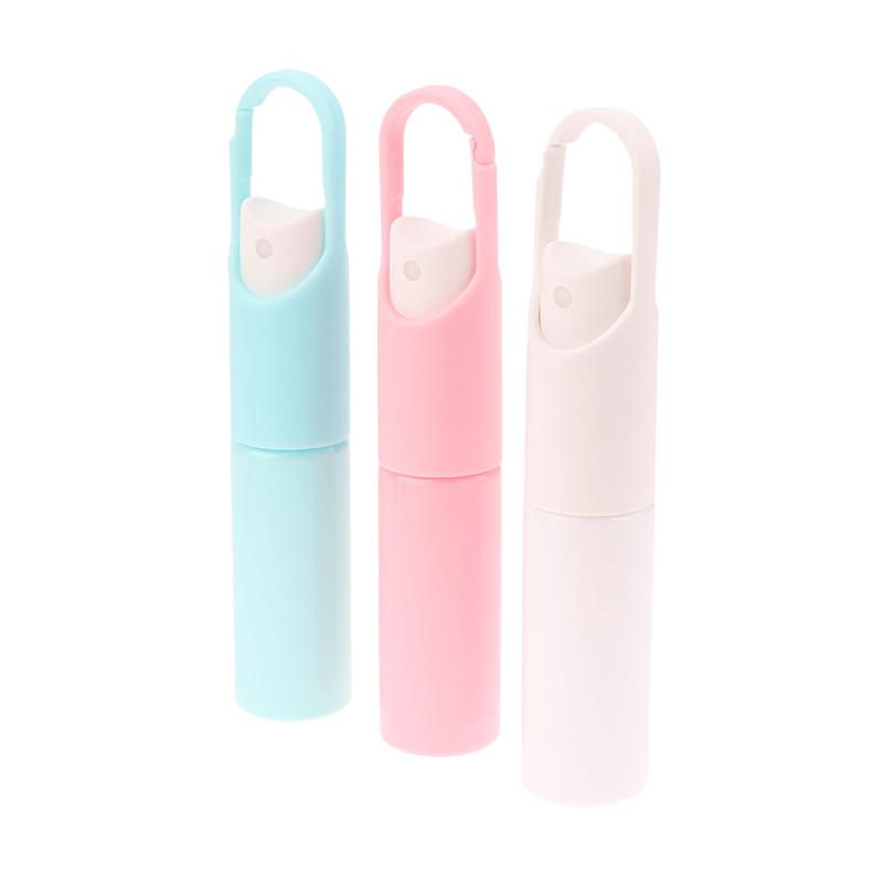 20Ml Mini Portabil Reîncărcabil Parfum Dezinfectant de Mâini Alcool Cârlig Sticlă Portabilă cu Pompă Spray Recipient Gol pentru Parfum