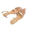 Fashion Flower High Heels Women Slippers Luxury Crystal Heeled Shoes 2025 Summer Pointed Toe Sandals Pumps Stilettos Zapatillas De Mujer