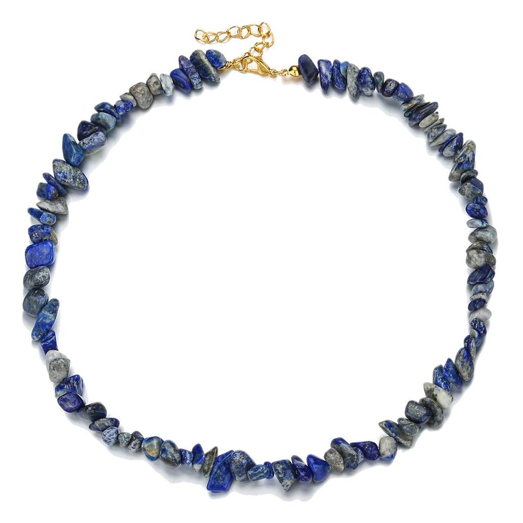 Cosmic Sailing Amethyst Crystal Chip Necklace