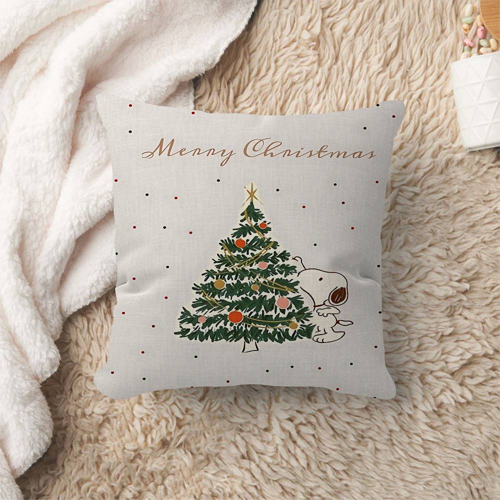 The SSnoopys Show Cartoon Pillow Gifts Home Office Furnishings Bedroom Sofa Car Cushion Cover case xcm