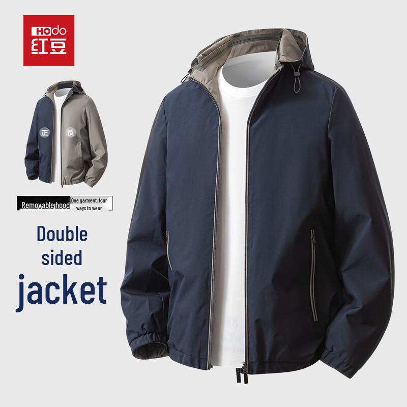 

Hodo Men s Reversible Hooded Jacket M