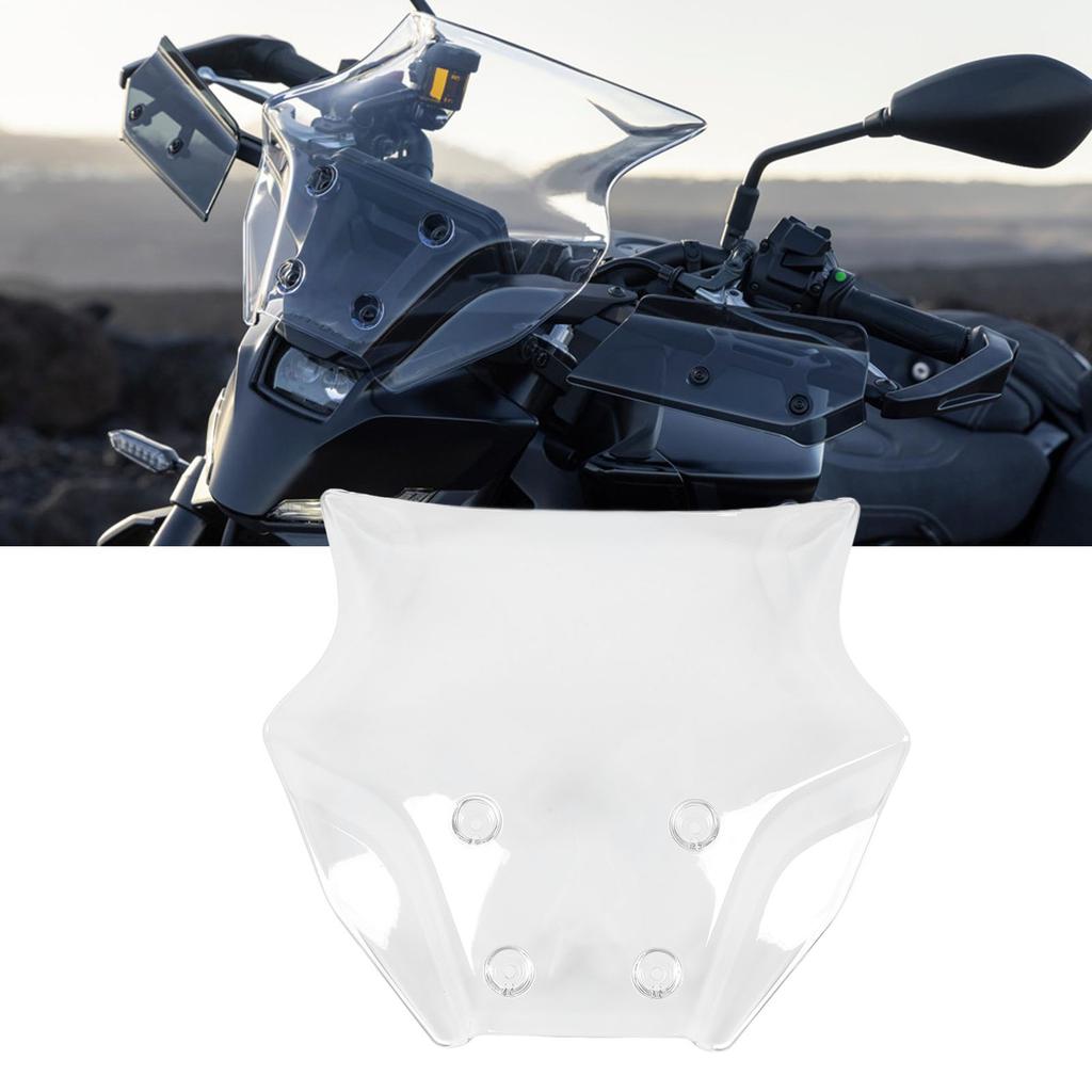 Motorcycle   Enhanced Aerodynamics Noise Reduction  ive Wind Deflector Windscreen for MT‑09   2024