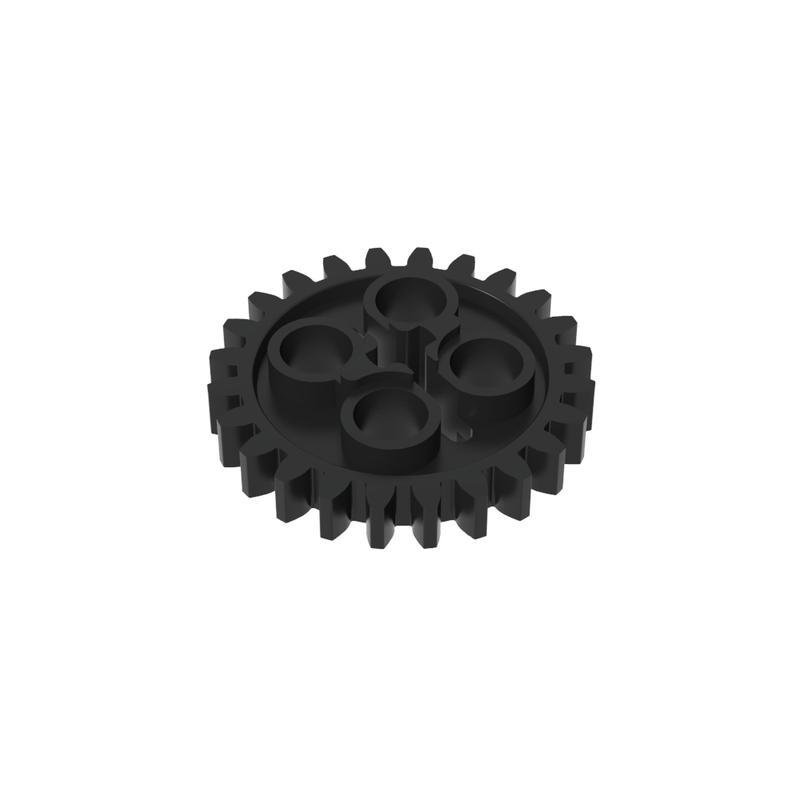 10 Stück 3648 24505 Zahnrad 24 Zähne 2. Version Achsloch Bausteine Spielzeug Für Technische MOC Gebäude Steine Kompatibel High-Tech