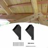 2x Pergola Brackets Gazebo Kit Woodwork Backyard Courtyard Outdoor Hotel Log Cabin Garden for Wooden