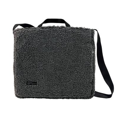 1258 Boa A4 Size Horizontal Tote Bag with Shoulder SC A4 BOA A [Rootote] (Gray DARK-GRAY)