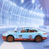 Giocattolo modello auto pressofuso in scala 1/24 Panamera, veicolo giocattolo da tirare indietro con suono e luce per bambini, ragazzi, ragazze, collezione regalo