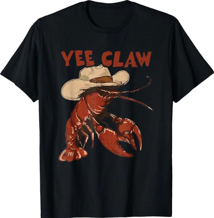 

Yee Claw Забавная Винтажная Футболка для Фестиваля Раков по-Каджунски 3XL
