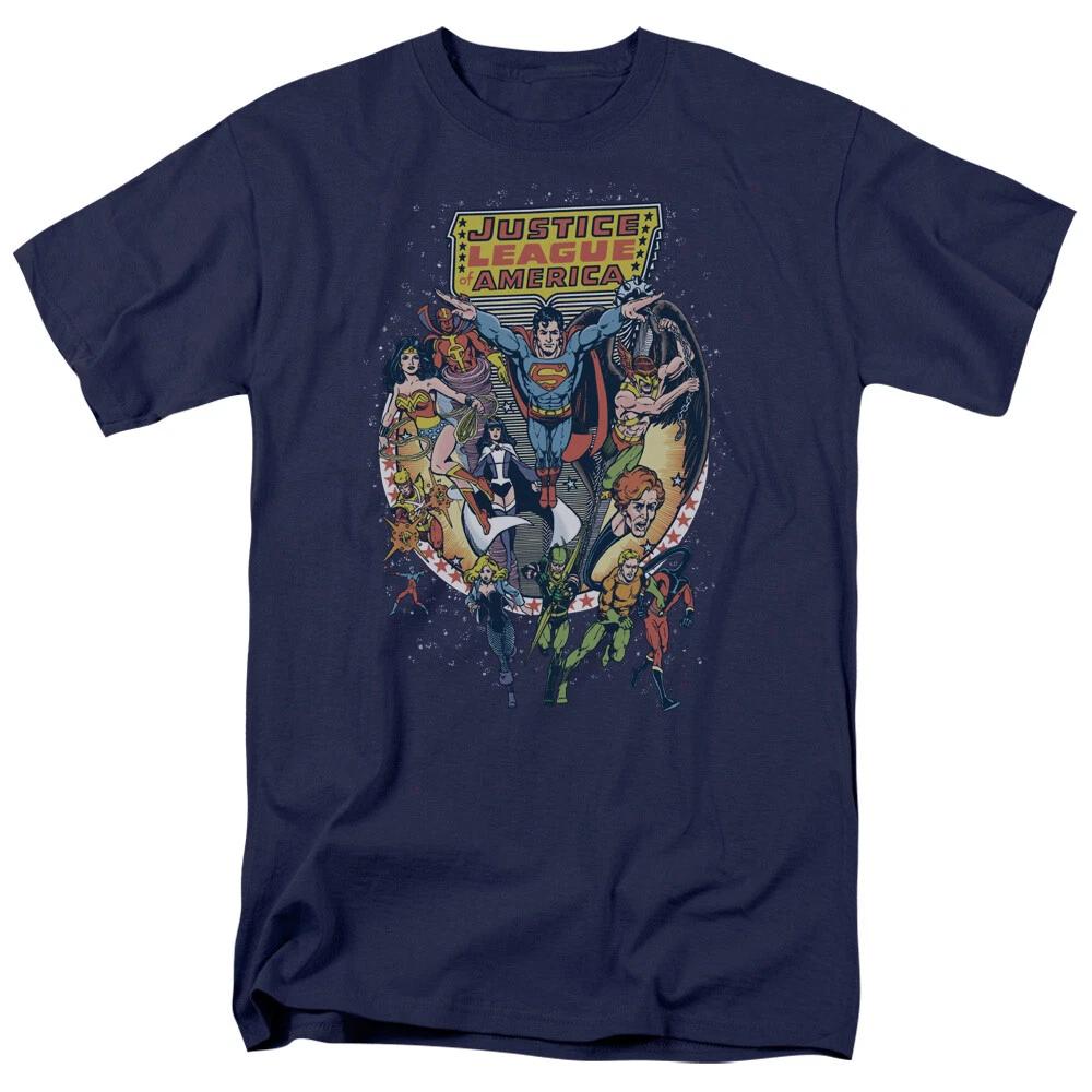 

Justice League Of America Star Group T-Shirt - Regular or Tank - to 5X L