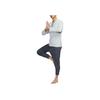 Nike Haut Tricot Manches Longues Col V Couleur Unie Séchage Rapide Homme hauts Argent Clair DX0919-034