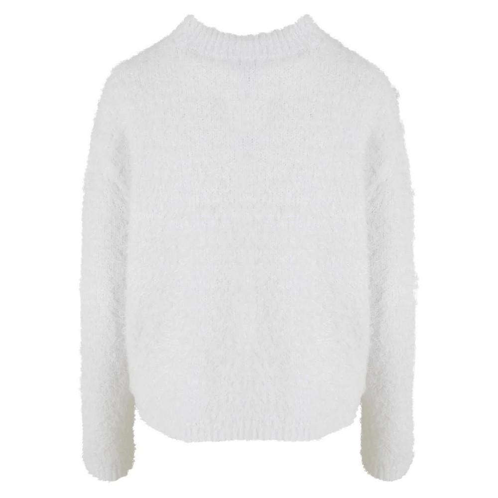 Urban Classics Womens/Ladies Faux Feather Sweater Top