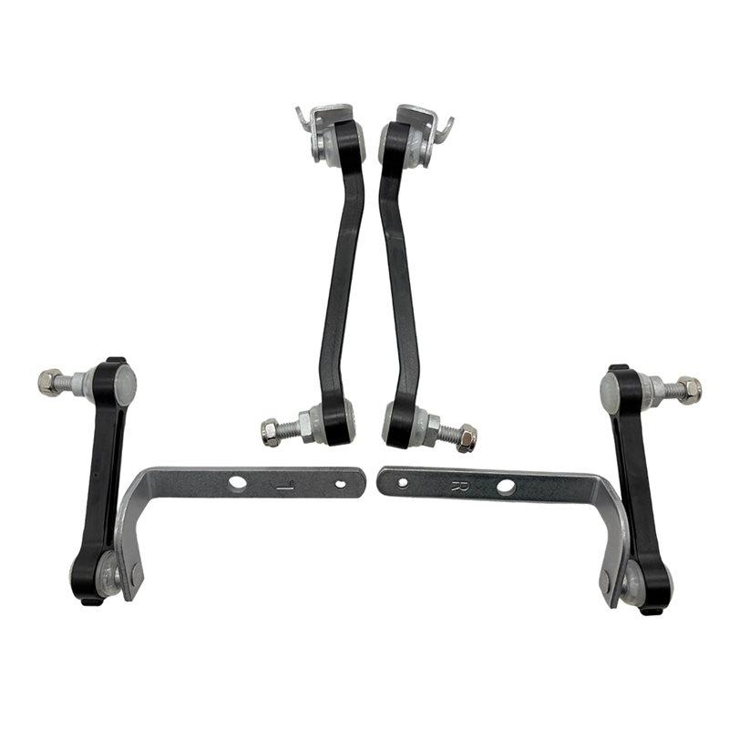 Level Sensor Rod Link 4Pcs/Set For Mercedes ML W164 GL350 GL450 GL550 04-12 A1643201132 1643200632 164332 1643202432