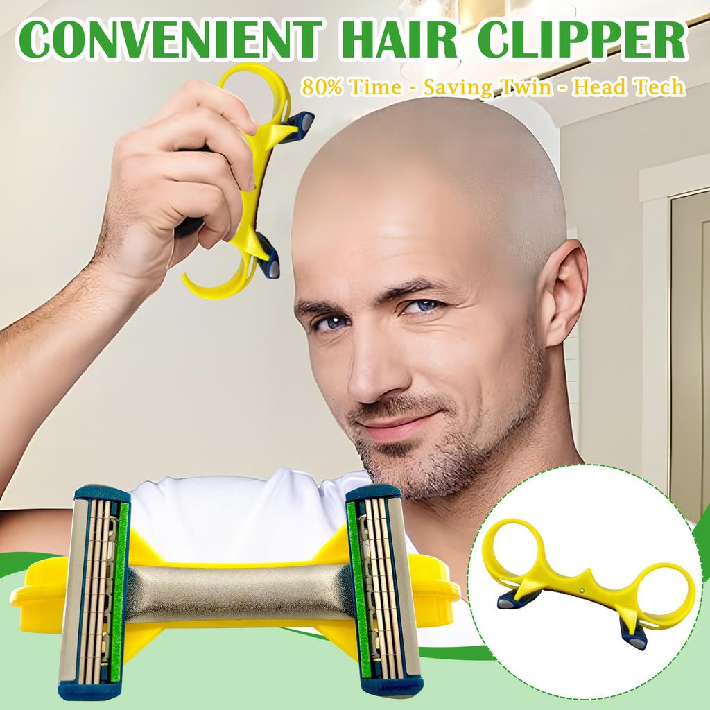 Fast Bald Hair Clipper,Head Shavers For Men,Double Head Fast,Mens Manual Bald Head ,Shaver,Manual Bald Clipper For Hair Removal
