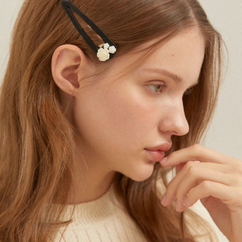 Lieblingsnomen Perle Rose Haarnadel