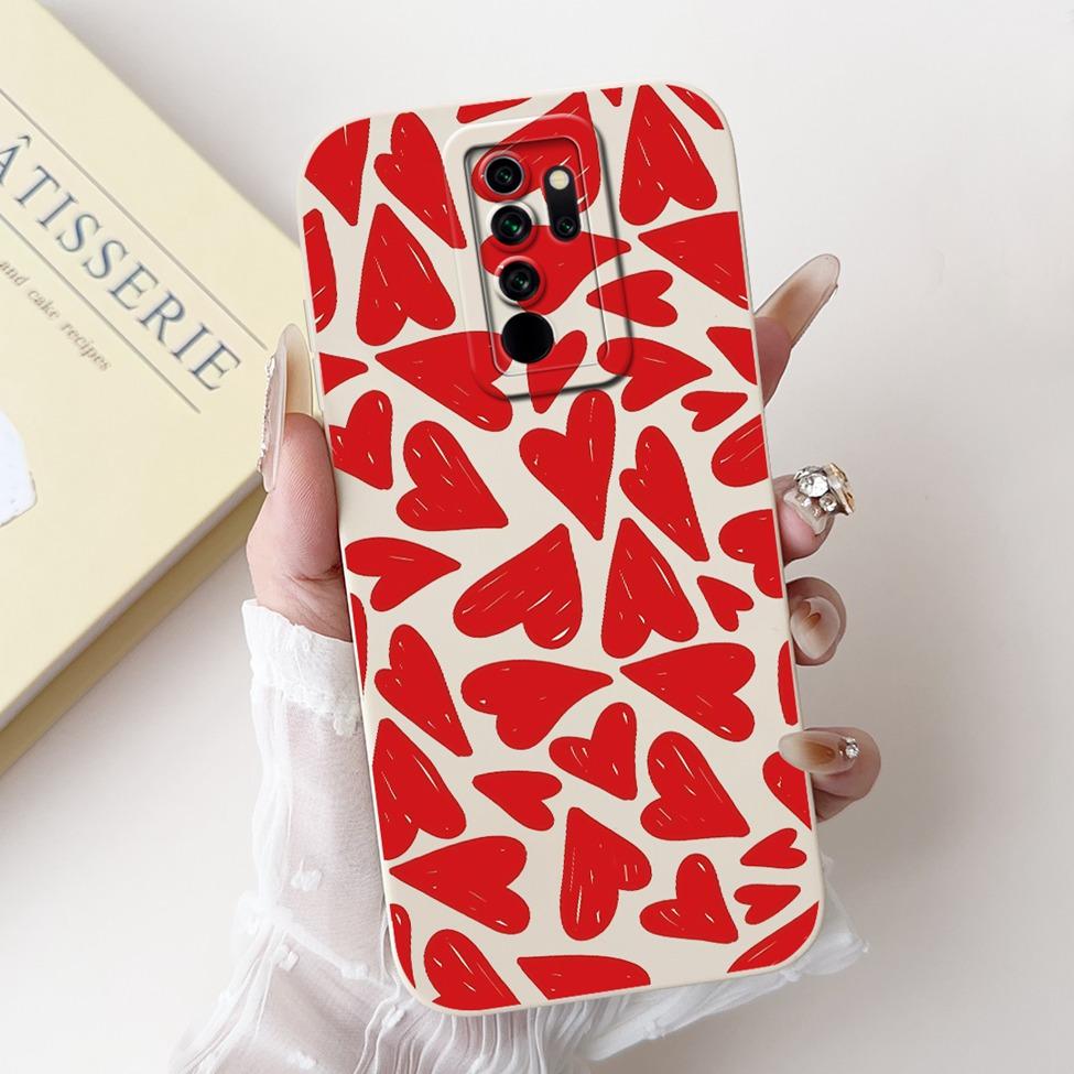 For Redmi Note 8 Pro Case Cover Silicone Cute Cat Fashion Butterfly Flowers Love Funny Painted Casing 2015105 M1906G7I M1906G7G