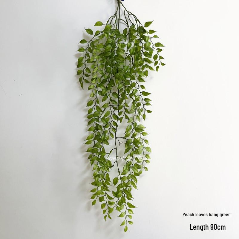 Artificial Spider Plant & Fern Hanging Decor - Trailing Green Vines for Wall & Ceiling