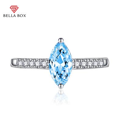 Bagues d'ouverture redimensionnables pour femmes, en Zircon, fête de fiançailles, bijoux fins, cadeau