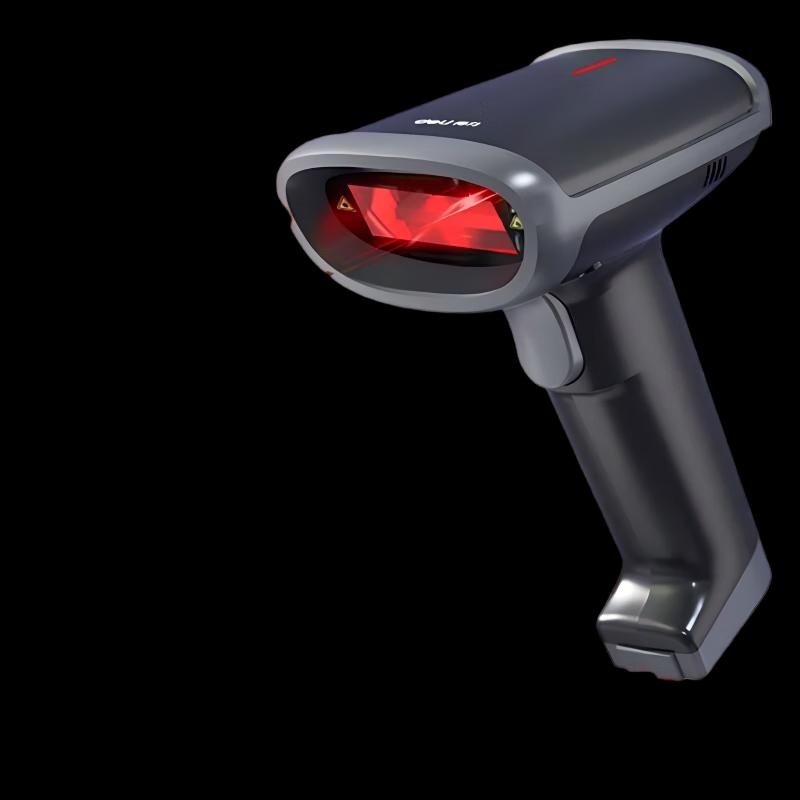 Deli Wireless 1D/2D Red Light Barcode Scanner