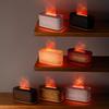 Flame Aroma Diffuser with 7 Colors Light Aromatherapy Diffuser with Auto-Off Protection Air Diffuser Humidifier for Home Office