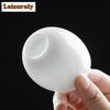 70ml Ice Seed Sheep Fat Jade White Porcelain Tea Cup Egg Shaped Master Cup Personal Tea Bowl Mugs Chazhan Kung Fu Teaset Gift