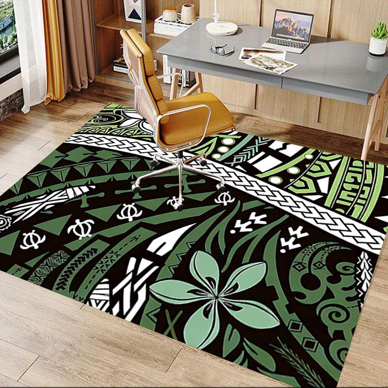 1PC Tribal Patterns Anti-slip Carpet, Suitable for Office, Bedroomand Playrooms. It Can Also Be Used As a Sofa Footrest cover-W102
