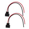 Headlight Harness TK‑306 H16 Plastic Female with Wire Bulb Base Female Connector