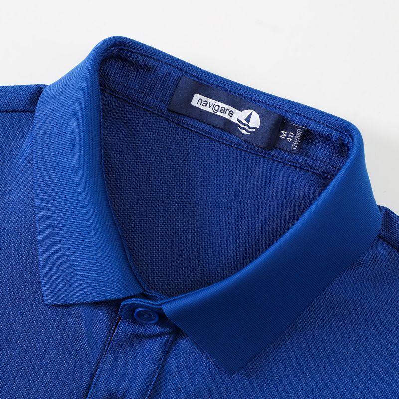 Navigare Herren Sommer-Poloshirt mit kurzen Ärmeln