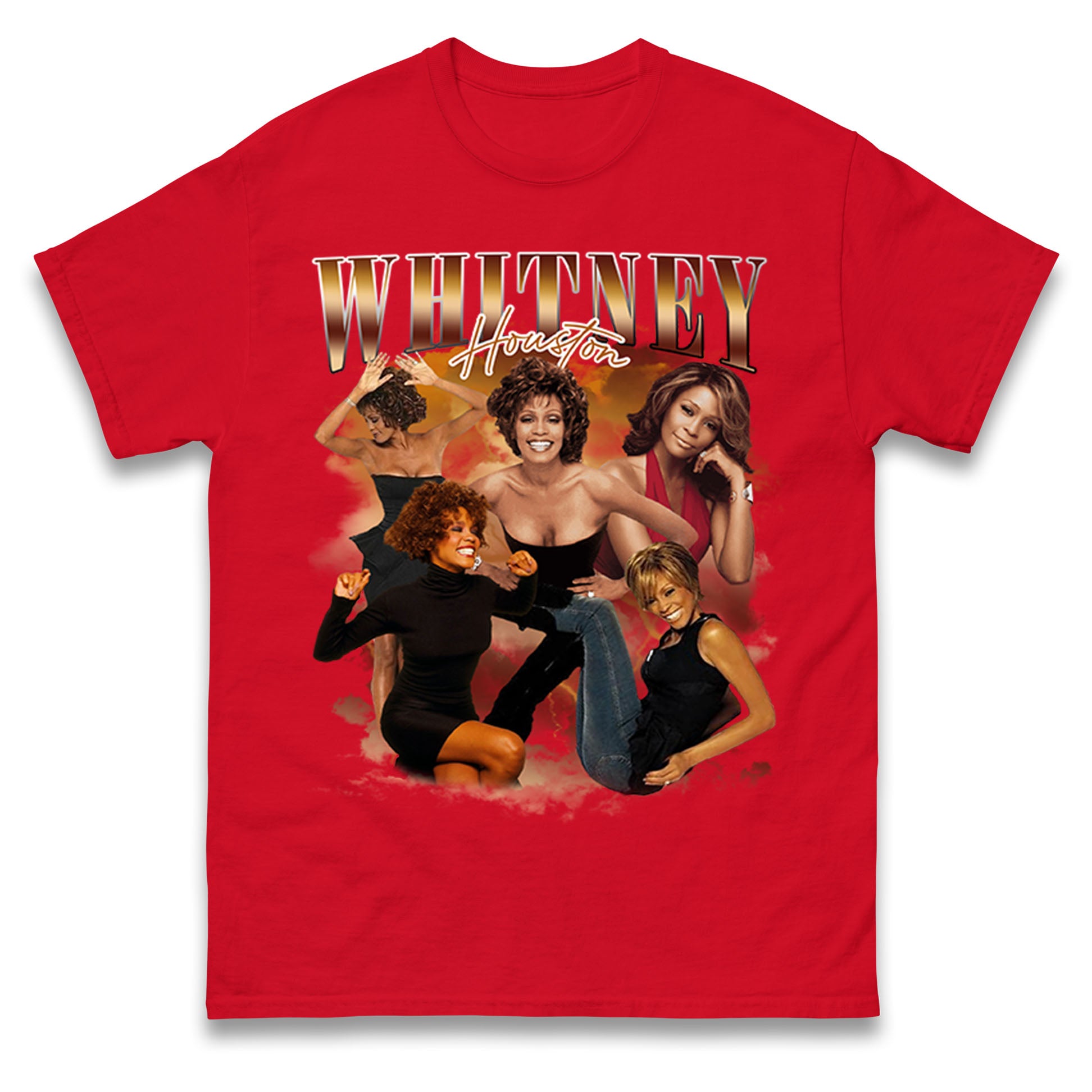 Whitney Houston Bootleg Mens T Shirt Womens Tops Tees M