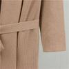 Women's Autumn Fashion Long Knitted Cardigan Suit, Sleeveless Vest Dress Paired with Long Knitted Cardigan Two-piece Set