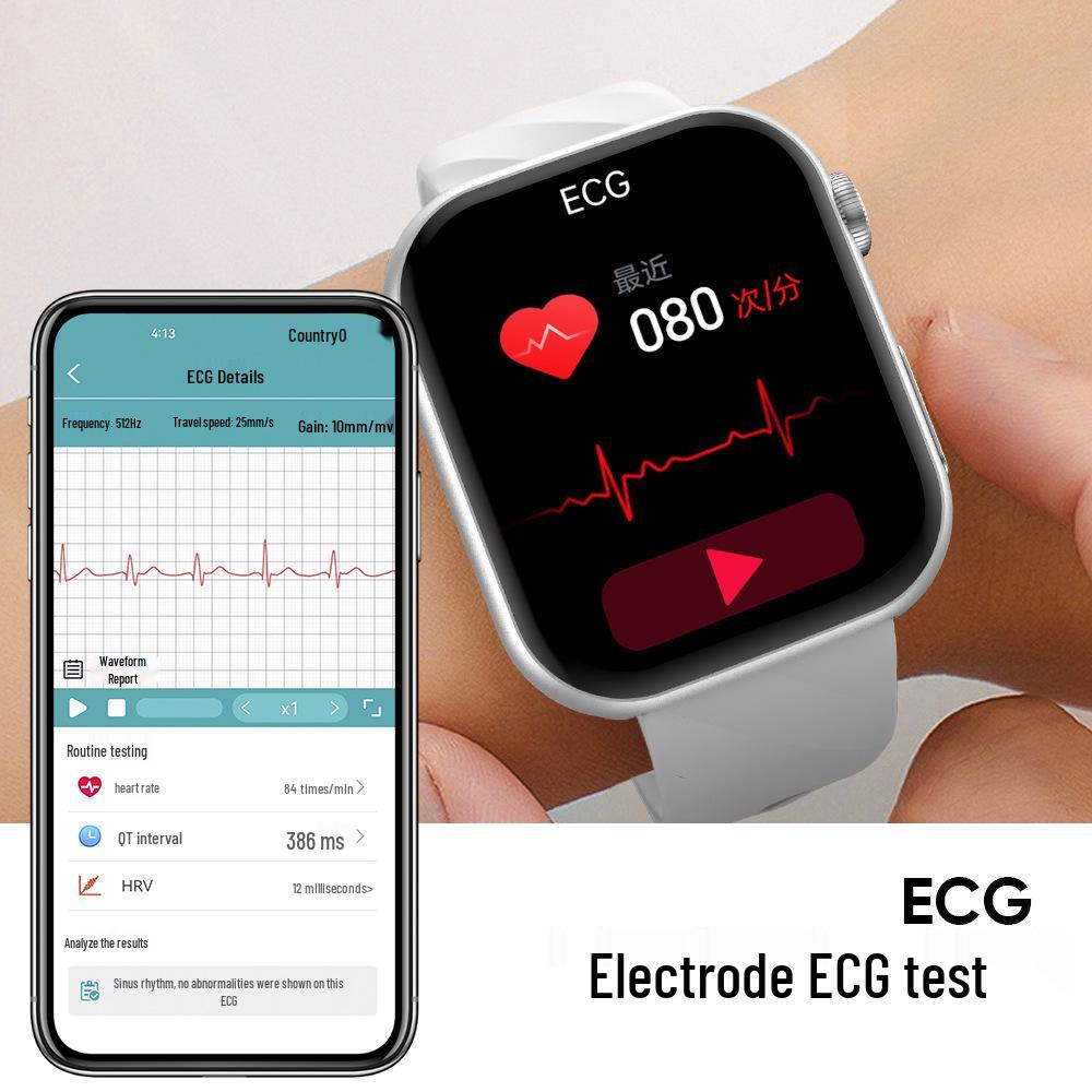 Smartwatch ECG MT500 com Display AMOLED e Suporte para Alipay Offline