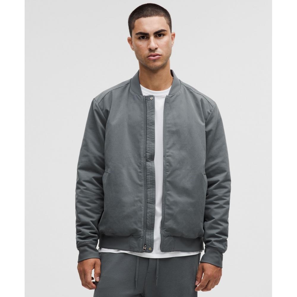 

Lululemon Switch Over Bomber Jacket Oil Grey XXL