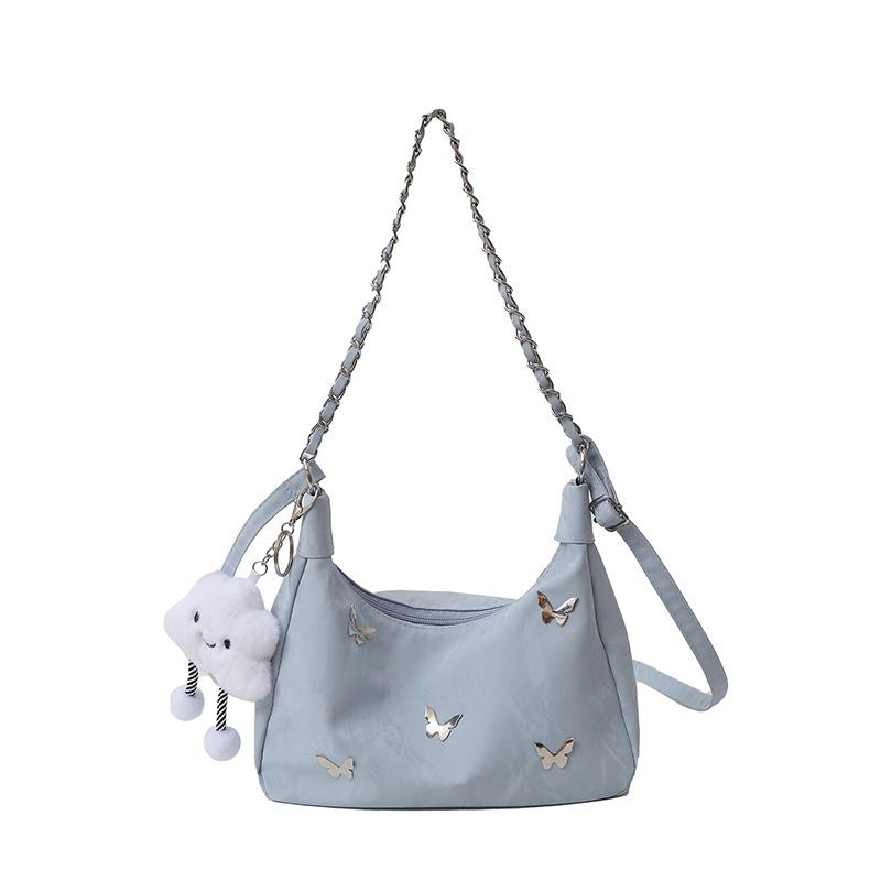 Bags Women's, New Fashion Summer Butterfly Crossbody Bag Popular One Shoulder Underarm Bag Large Capacity Commuter Bag