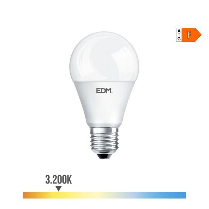 Ampoule LED Standard E27 – 20W – 2050lm – 3000K – Lumière chaude – 6,5x12,4cm - 98709