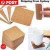 Square Cork Mat With Back Glue 100 X 100 X 1mm 40pc