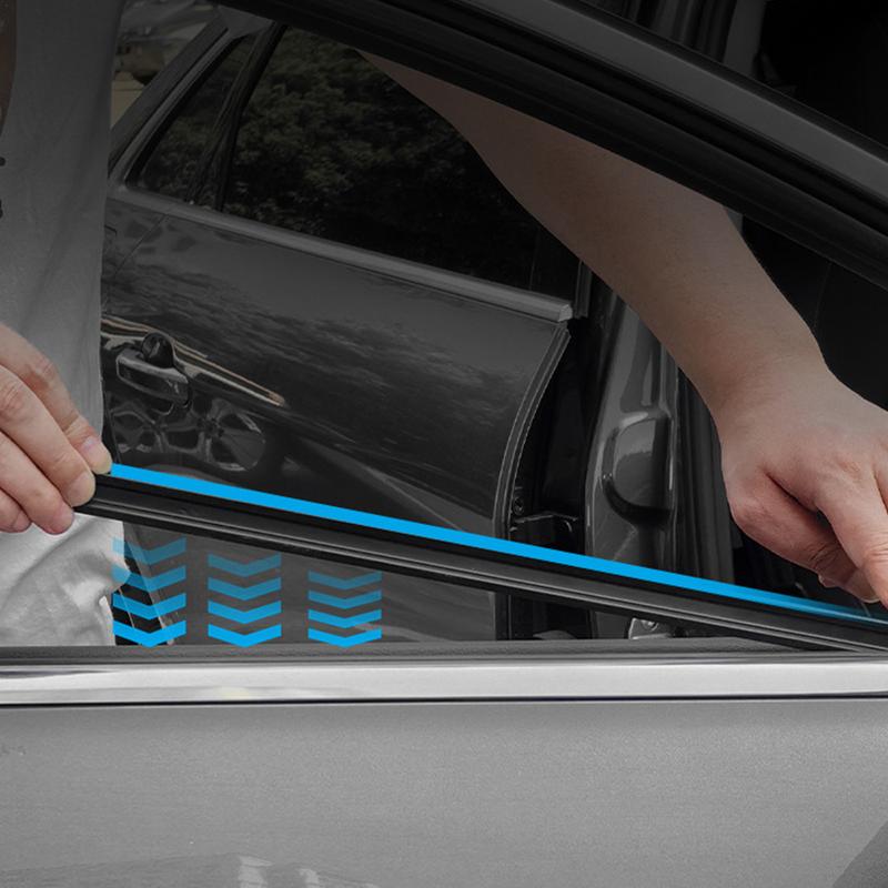 Universal Car Windshield Wiper Blades Double Layer Soft Rubber Auto Side Window Mist Removal Tool All-Weather Durability