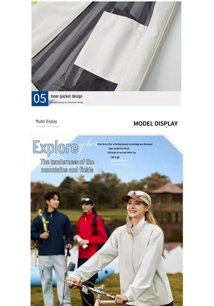 Men's Waterproof Windproof Stand Collar Work Jacket with Custom Logo for Autumn/Winter