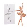 Angel Dancing Girl Ballet Dancer Silicone Mold Sugarcraft Chocolate Cupcake Baking Mold Fondant Cake Decorating Tools