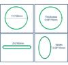 100pcs Color Rubber Bands 38mm Rubber Band Multicolor Small Rubber Bands Elastic Band Loop for Office School Home Bank Paper