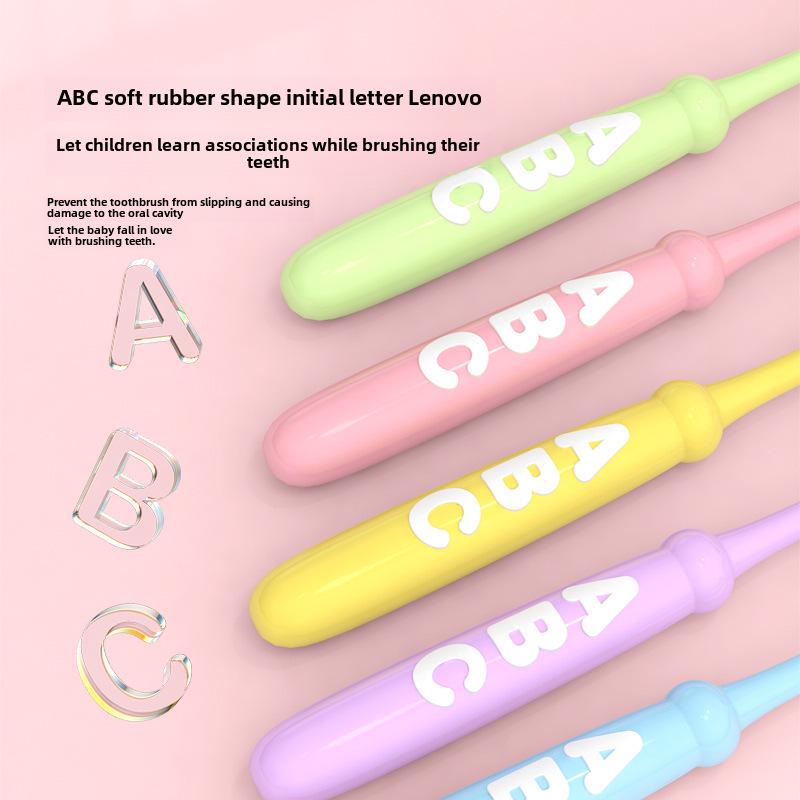Children’s Soft-Bristle Cartoon Toothbrush, 4-Pack for Ages 3-12